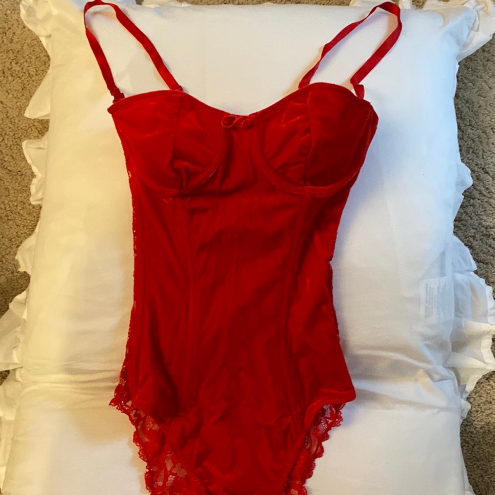 Red velvet teddy
